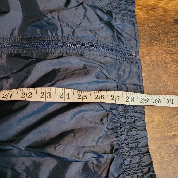 Vtg Wilson Windbreaker Track Jacket XL Pockets Embroidered Spell Out Y2K - Picture 13 of 14